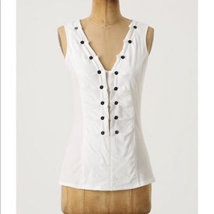 Pilcro & The Letterpress Who’s Got the Button Top